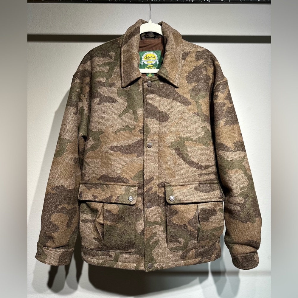 Cabela's Wool Camo Jacket
